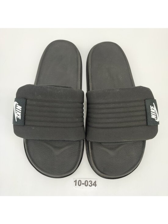 Nike Offcourt Adjust Men\'s Size 10 Shoes Synthetic Leather Black Slides DQ9624 main image 7